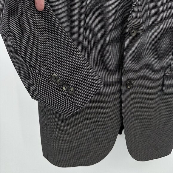 DANIEL CREMIEUX LORO PIANA jacket blazer sport coat check 100% wool 40L - Picture 5 of 10